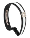 Roger Vivier Thin Satin Headband In Black