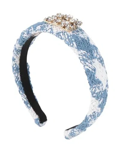 Roger Vivier Woman Hair Accessory Blue Size - Textile Fibers