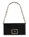 Roger Vivier Woman Handbag Black Size - Leather In Black