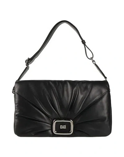 Roger Vivier Woman Handbag Black Size - Leather