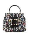 Roger Vivier Woman Handbag Black Size - Polyester, Acetate, Silk, Soft Leather In Black