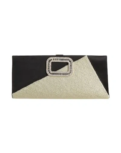 Roger Vivier Woman Handbag Black Size - Textile Fibers