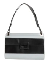 Roger Vivier Woman Handbag Grey Size - Leather In Gray