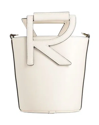 Roger Vivier Woman Handbag Ivory Size - Calfskin In White