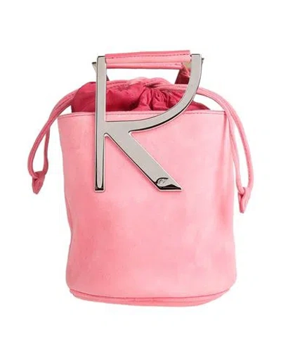 Roger Vivier Woman Handbag Pink Size - Leather