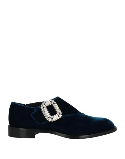 Roger Vivier Loafers In Blue