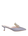 Roger Vivier Woman Mules & Clogs Lilac Size 8 Textile Fibers In Purple