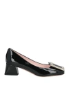 Roger Vivier Woman Pumps Black Size 5.5 Leather