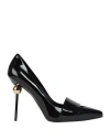 Roger Vivier Woman Pumps Black Size 7.5 Leather In Black