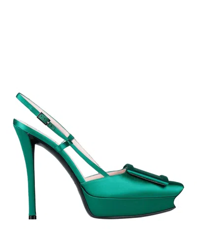 Roger Vivier Pumps In Green