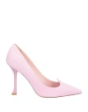 Roger Vivier Woman Pumps Light Pink Size 11 Leather