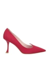 Roger Vivier Woman Pumps Red Size 8 Textile Fibers In Red