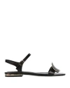 Roger Vivier Woman Sandals Black Size 5 Leather