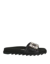 Roger Vivier Woman Sandals Black Size 5 Leather In Multi