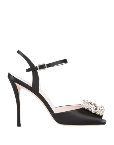 Roger Vivier Sandals In Black