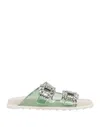 Roger Vivier Sandals In Green