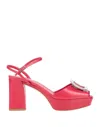 Roger Vivier Sandals In Red