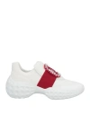 Roger Vivier Woman Sneakers White Size 8 Textile Fibers In White