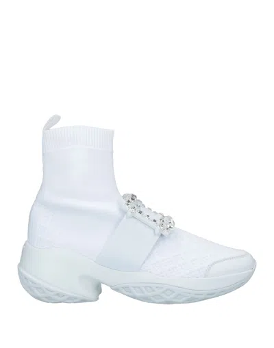 Roger Vivier Sneakers In White