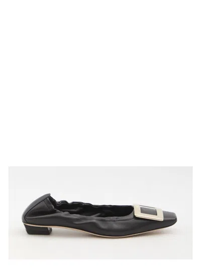 ROGER VIVIER WOMEN'S BELLE VIVIER BALLET FLATS