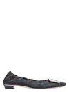 Roger Vivier Women Belle Vivier Leather Ballet Flats