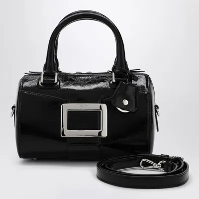 Roger Vivier Women's Belle Vivier Mini Bowling Bag In Patent Leather