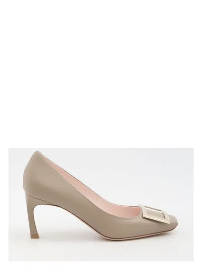 Roger Vivier Women's Belle Vivier Pumps In Beige