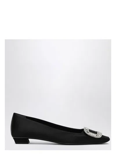 ROGER VIVIER WOMEN'S BELLE VIVIER SATIN BALLERINA