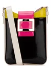 Roger Vivier Polished Glossy Color-block Cross-body