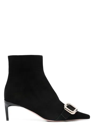 Roger Vivier Women's Choc Heel Boots