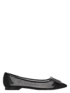 Roger Vivier Gommettine Buckled Mesh Ballet Flats