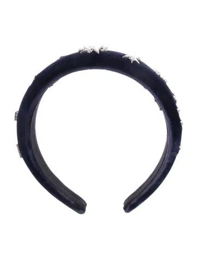 Pre-owned Roger Vivier Women's Headband In Blue