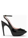 Roger Vivier Viv' Choc 125 Platform Pumps In Patent Leather