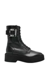Roger Vivier Women Viv Rangers High Stra Lace-up Boot In Multi