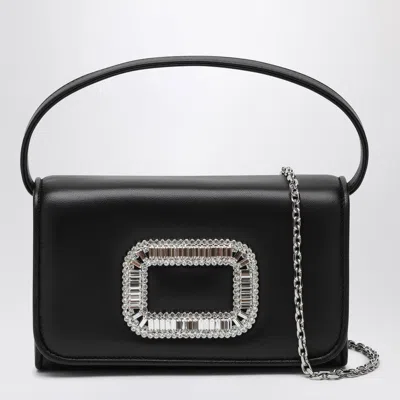 Roger Vivier Women's Leather Micro Pilgrim Bag