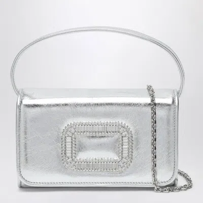 Roger Vivier Women's Leather Micro Pilgrim Bag