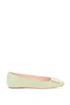 Roger Vivier Women's Patent Leather 'trompette' Ballerina Flats In Green