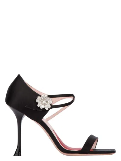 Roger Vivier Women's Sandali In Black