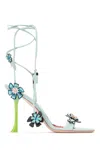 Roger Vivier Blossom High Stiletto Heel Sandals In Multicolor