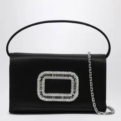 Roger Vivier Women's Satin Micro Pilgrim Bag
