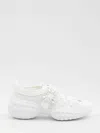 Roger Vivier Sneakers Con Fibbia Con Cristalli In White