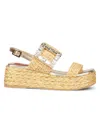 Roger Vivier Moda Operandi In Raffia