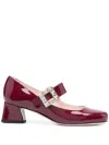 Roger Vivier Women Tres Vivier Strass Patent Leather Pumps In Multicolor
