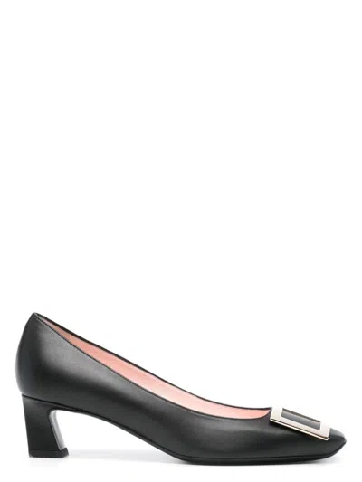 Roger Vivier Women's Trompette Leather Pumps