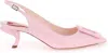 Roger Vivier Virgule Slingback Pumps In Pink