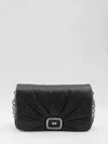 Roger Vivier Viv' Choc Large Bag In Black