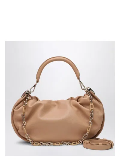 Roger Vivier Women's Viv Choc Royal Desert Leather Hobo Bag