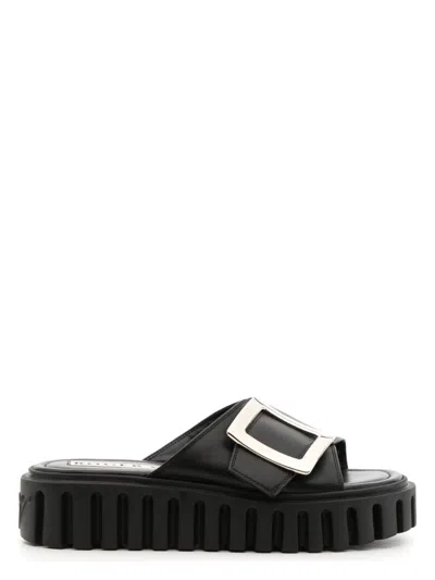 Roger Vivier Women's Viv Go Sandals