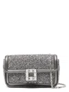 Roger Vivier Viv' Jeu De Fille Metallic Clutch Bag In Grey