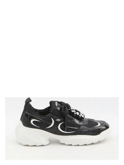 Roger Vivier Women's Viv' On The Run Trainers In Black
